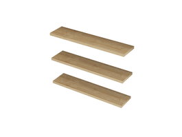 Hanah Home Estantería de Pared Zafiro Sapphire 60x14.5x1.8 cm Tablero Melamina
